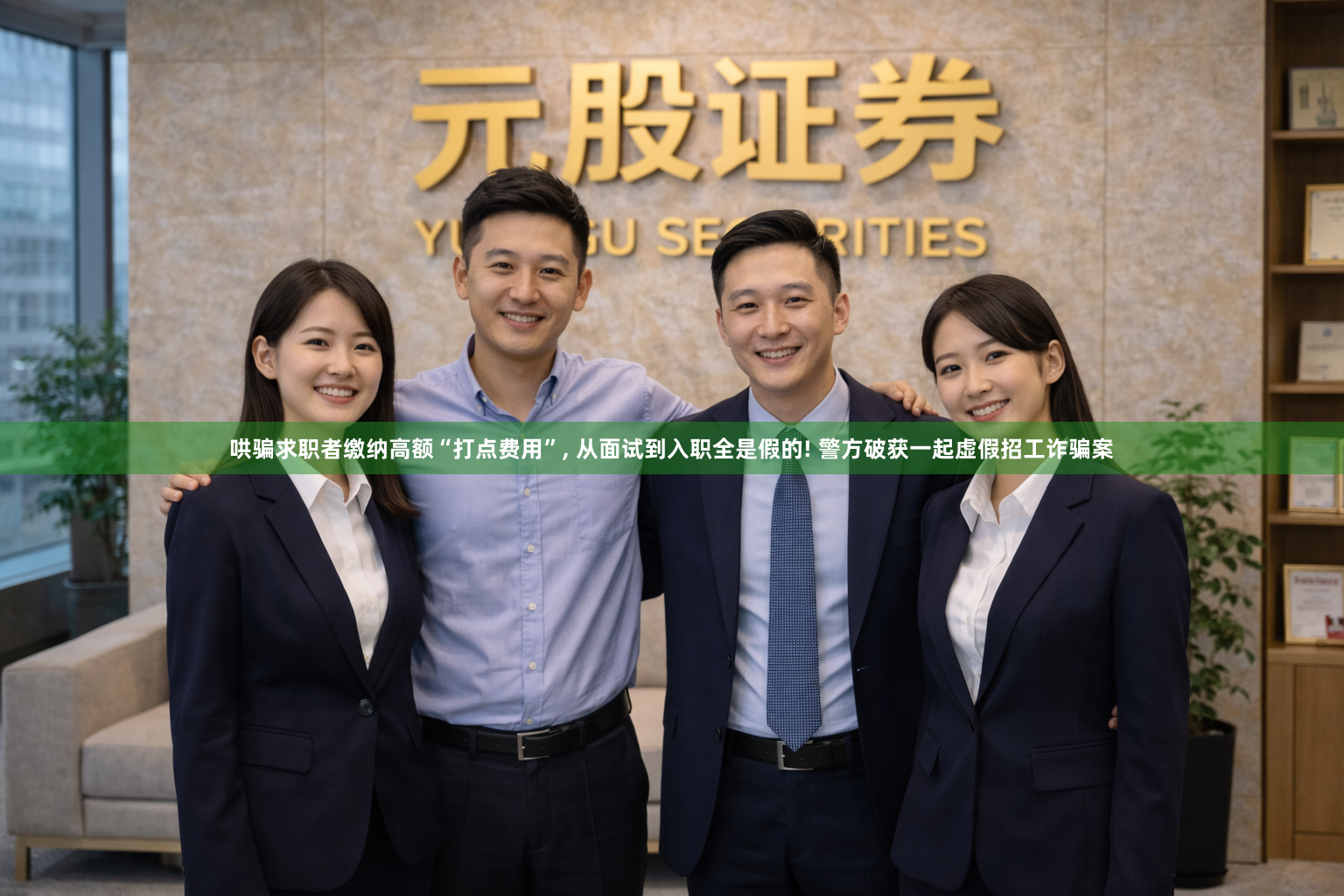 哄骗求职者缴纳高额“打点费用”, 从面试到入职全是假的! 警方破获一起虚假招工诈骗案