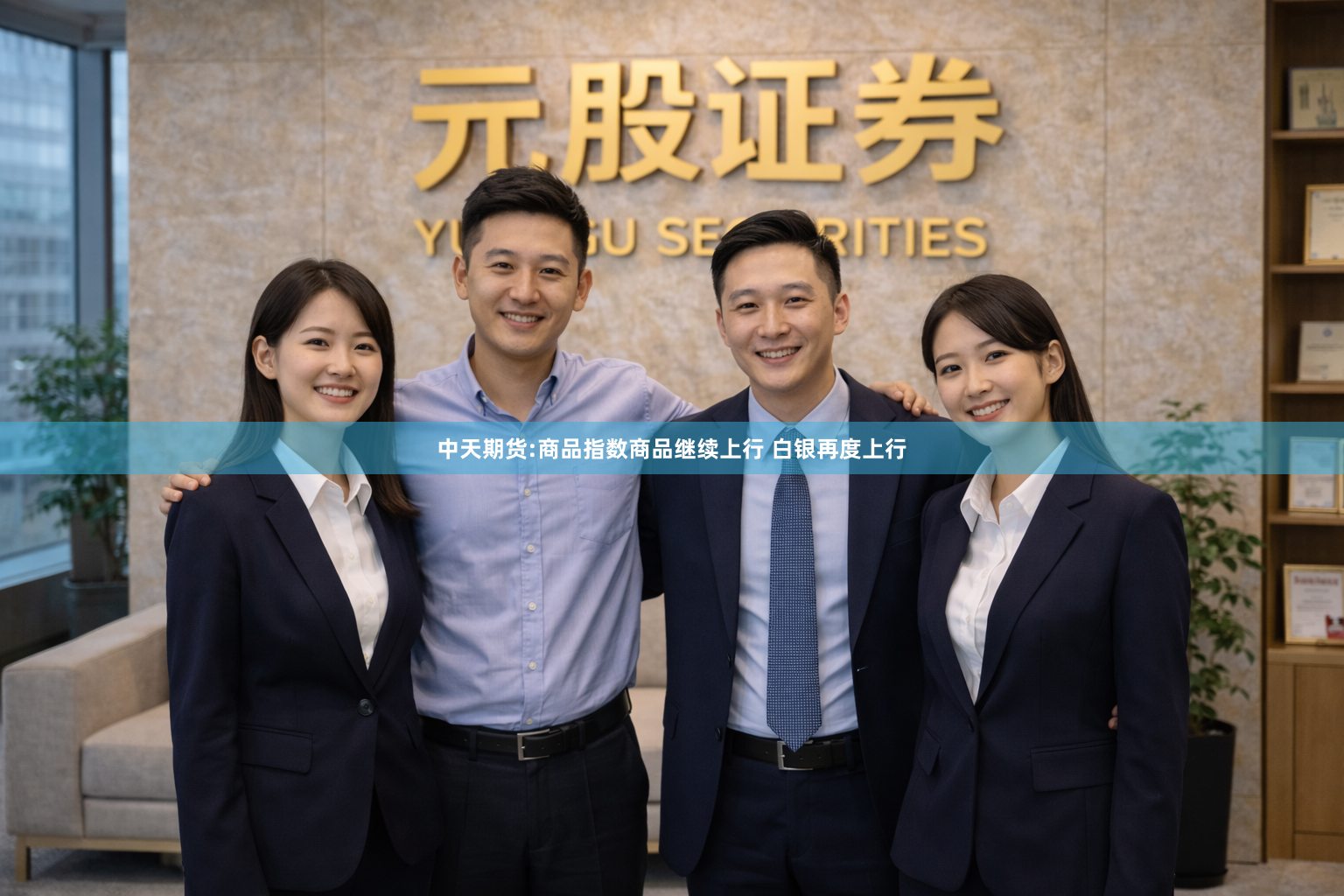 中天期货:商品指数商品继续上行 白银再度上行