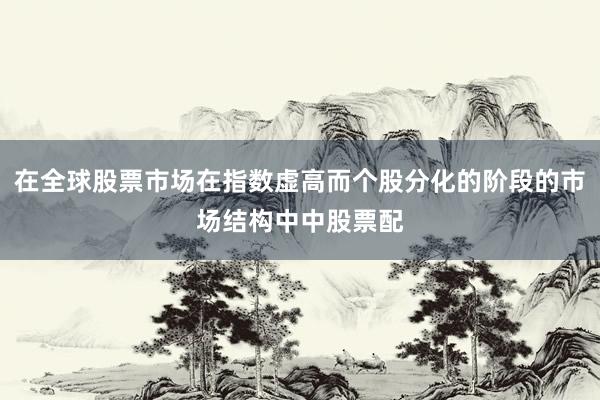 在全球股票市场在指数虚高而个股分化的阶段的市场结构中中股票配